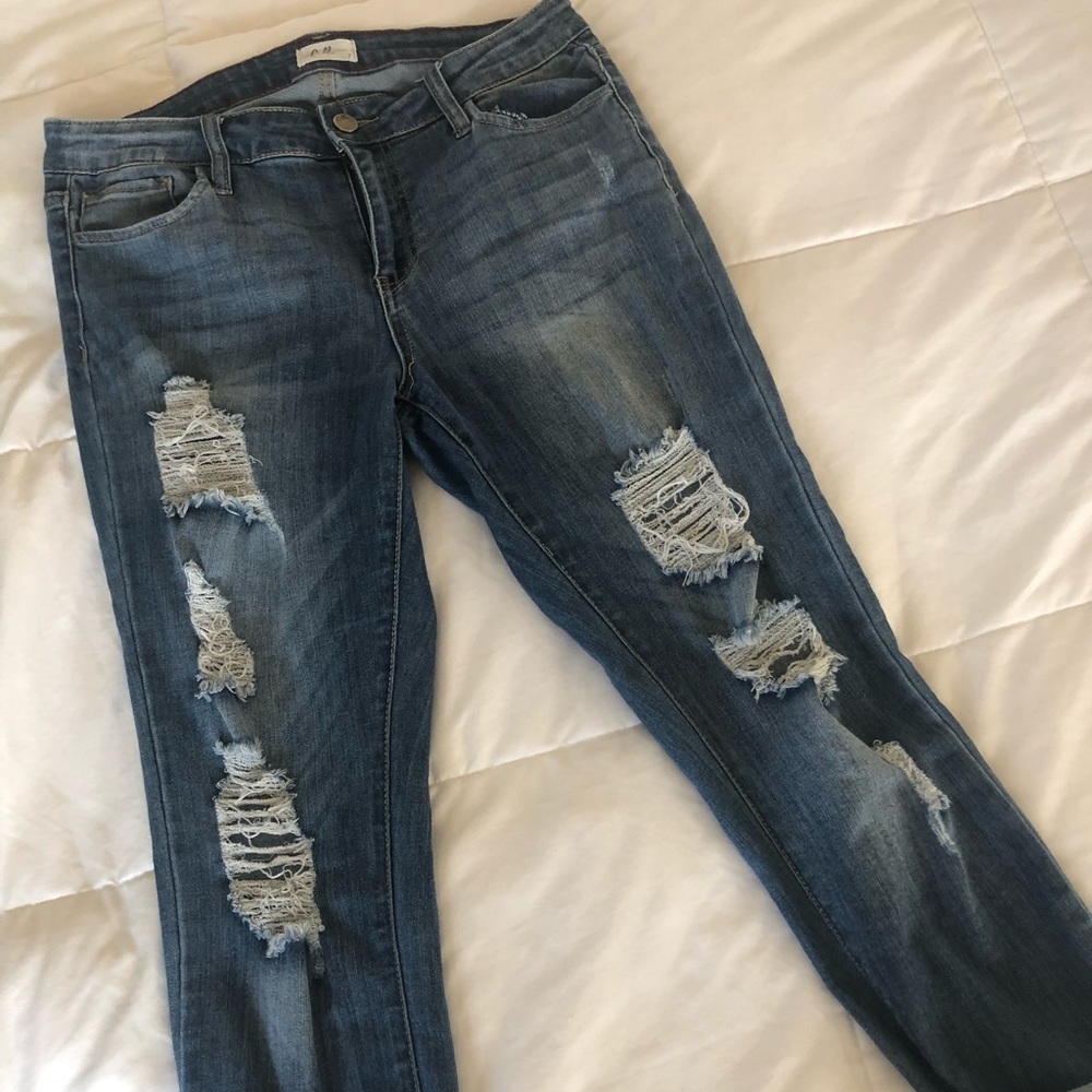 Ripped jeans